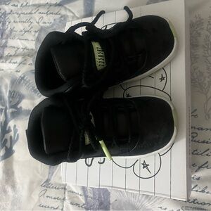 Jordan Black and White Kids Sneakers